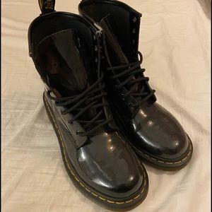 Size 8 Women’s Patent Leather Dr Martens